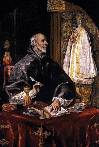 San Ildefonso por El Greco (1597-1603)