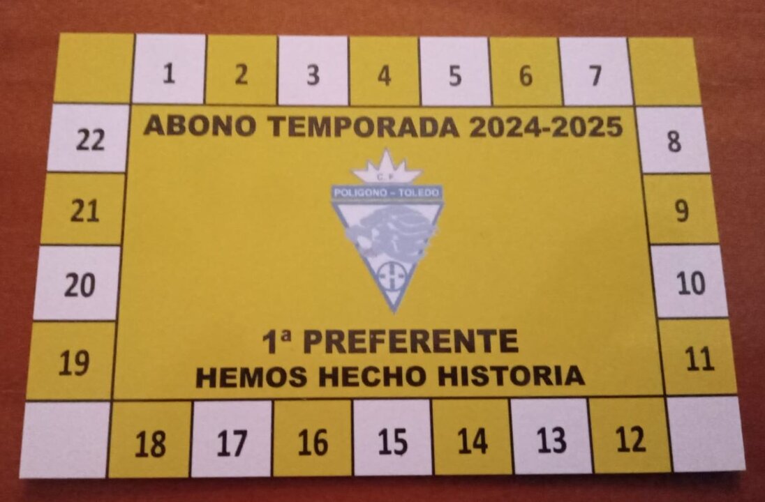 Abono temporada 2024/25