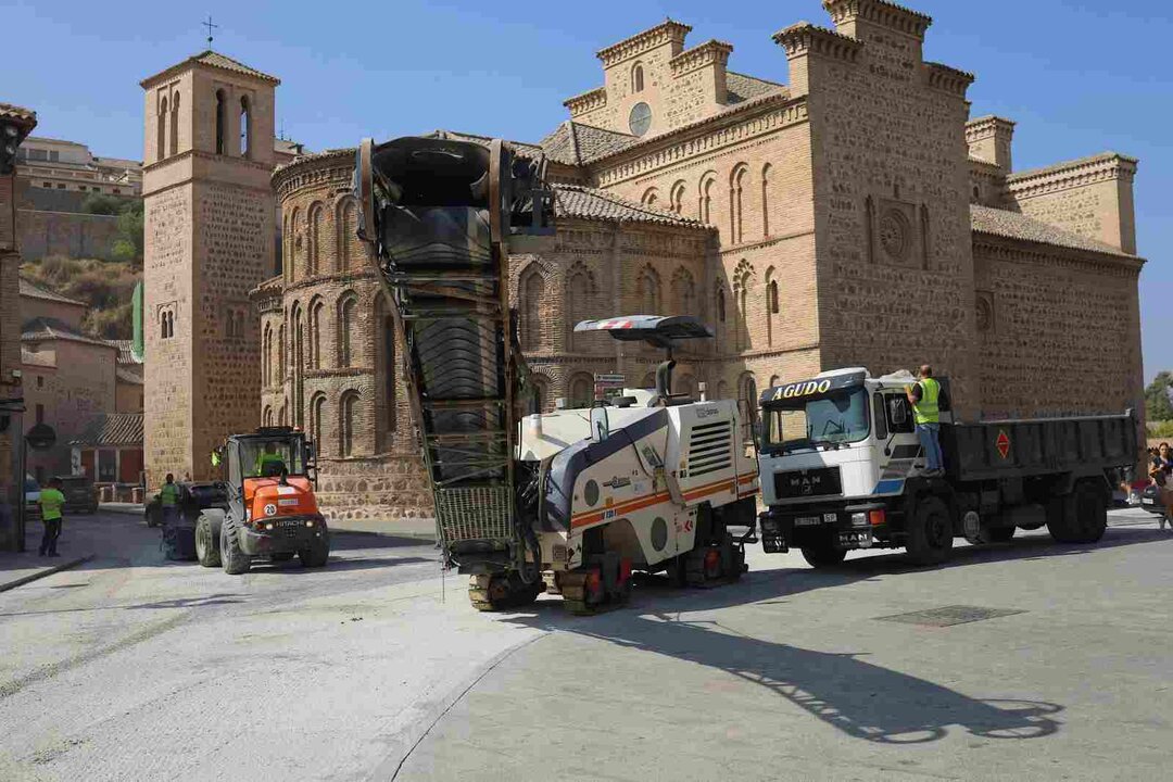 obras entorno bisagra