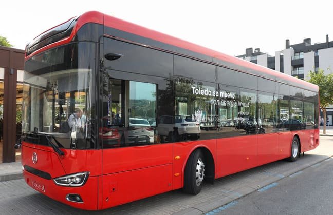 Imagen de los nuevos autobuses  urbanos