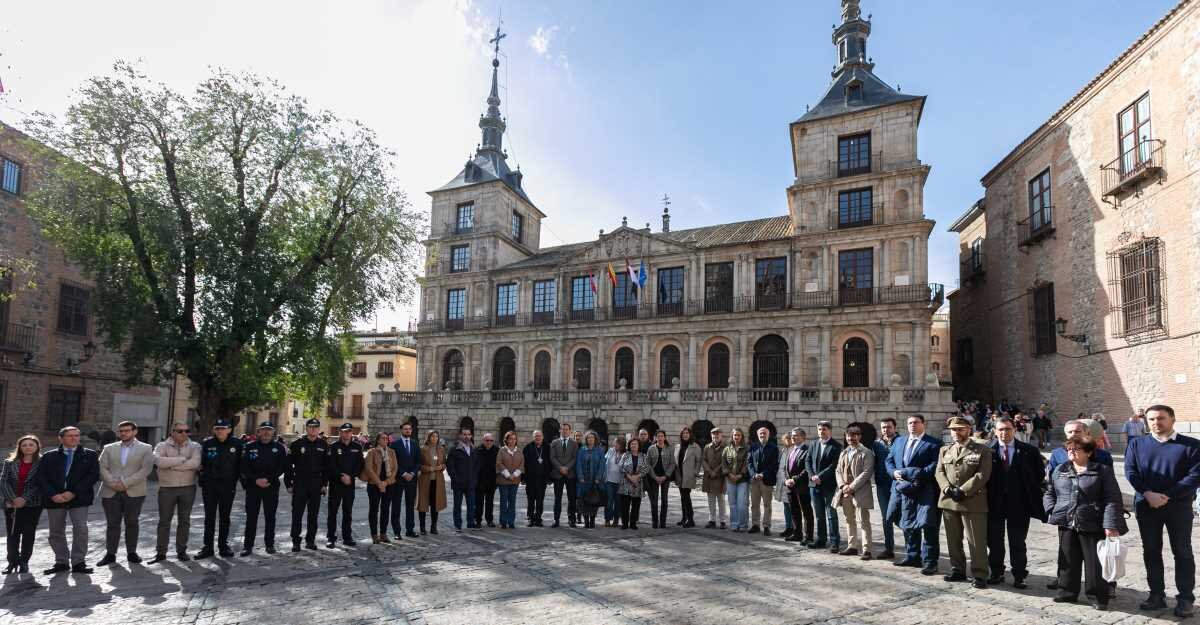 Minuto de silencio por las victimas de la DANA