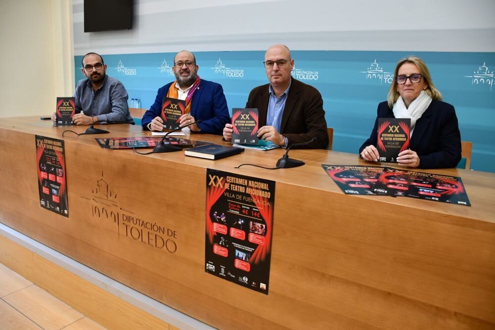 Presentacion certamen nacional de teatro de Fuensalida