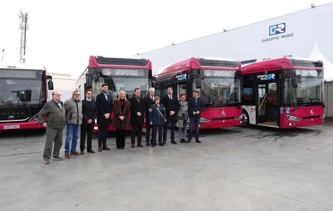 Nuevos autobuses eléctricos en Toledo