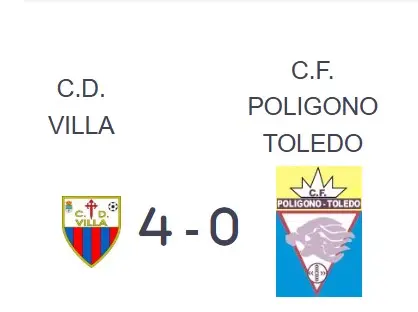 CD Villa 4 - 0 CF Polígono